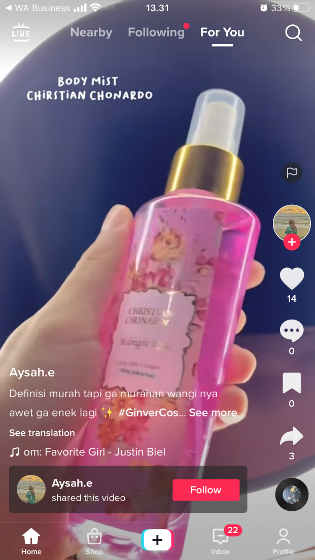 Campaign Ginvera Cosmetics